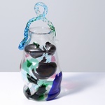 Unique Fulvio Bianconi Handled Vessel, 17